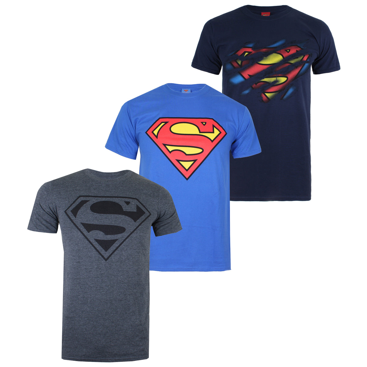 Pack Mens - T-shirt - Superman DC - Comics Multi