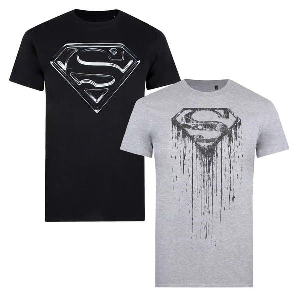 MARVEL & DC COMICS DC Comics SUPERMAN LOGO - Camiseta hombre royal/white -  Private Sport Shop