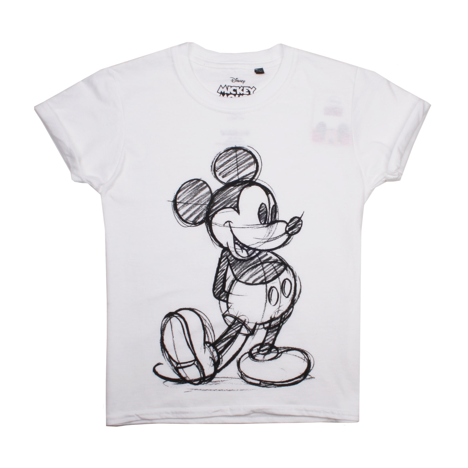 Buy Disney Unisex Tshirt Mickey Mouse Sketch Online in India  Etsy