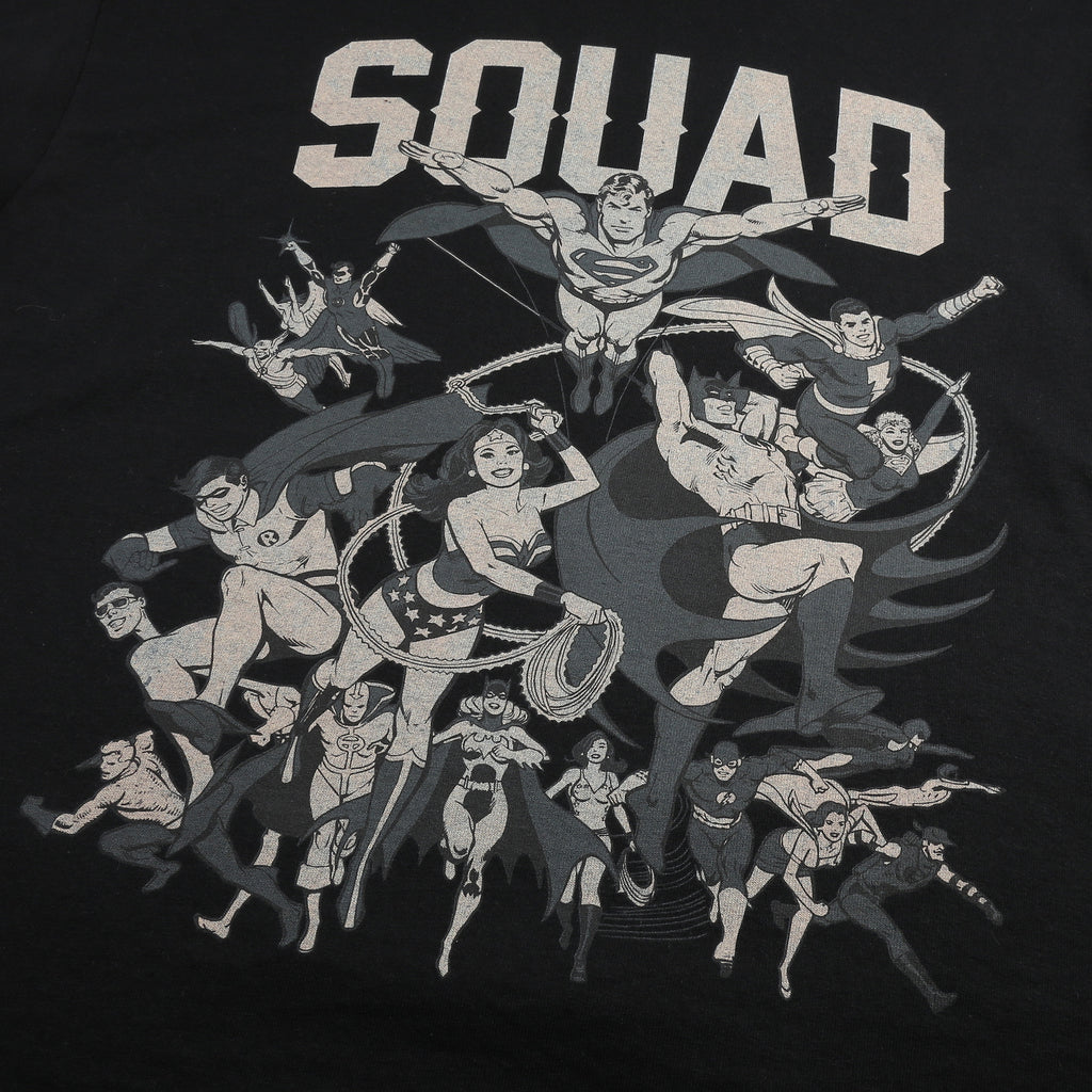 DC Comics Mens - Squad - Long Sleeve T-shirt - Black