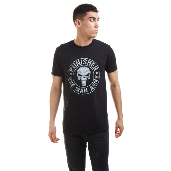 Marvel Mens - One Man Army - T-shirt - Black