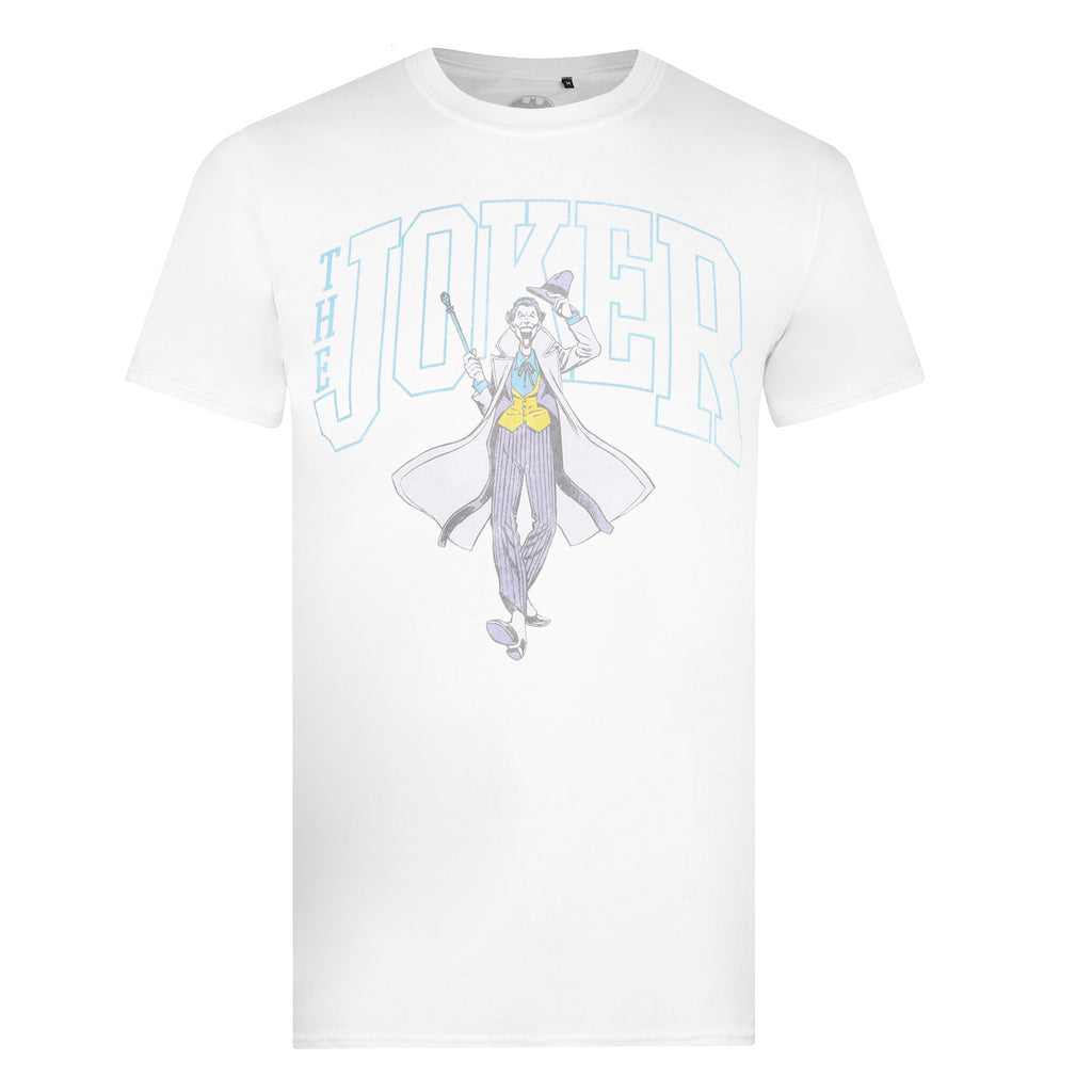 DC Comics Mens - Joker Varsity - T-shirt - White