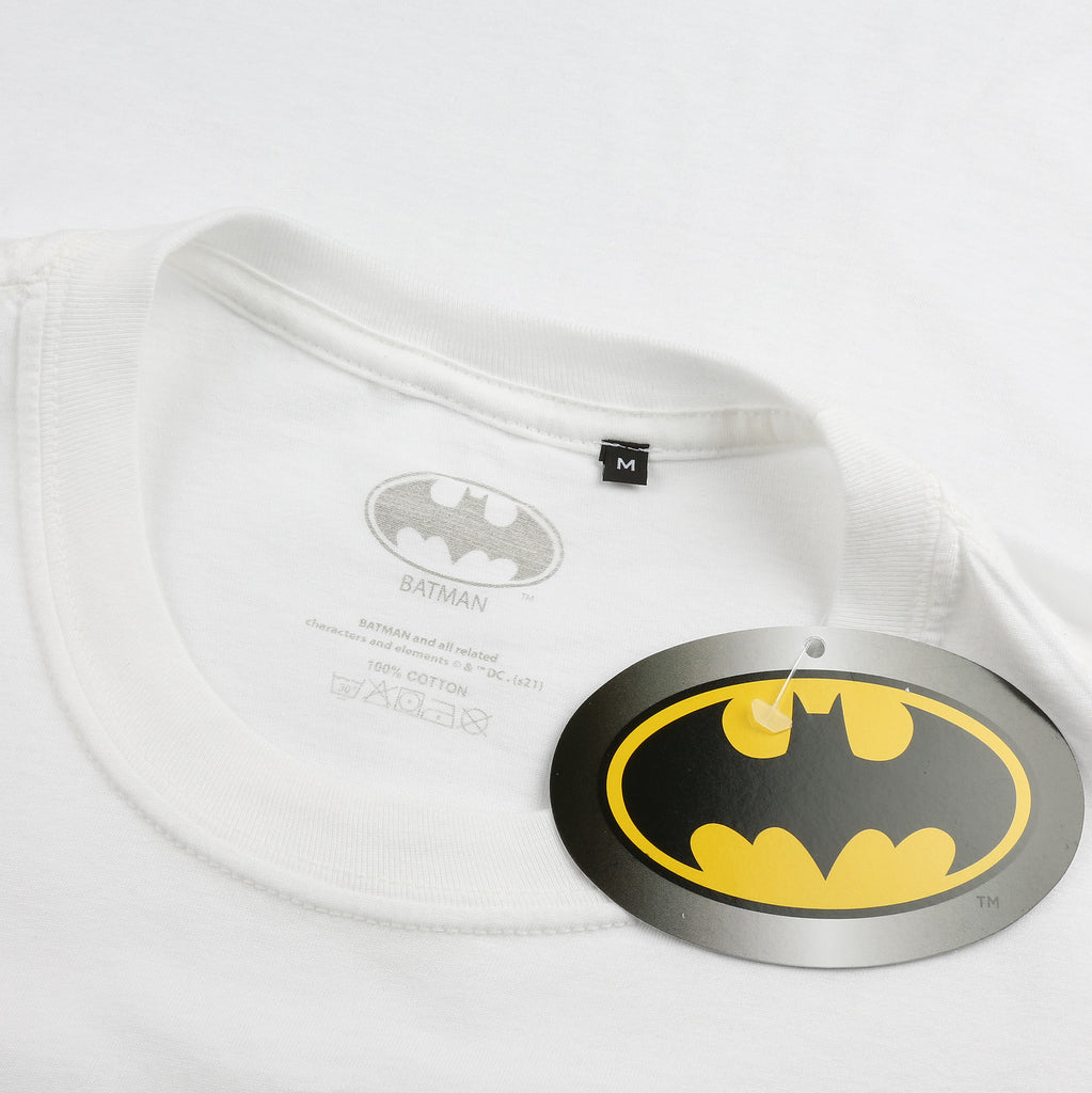 DC Comics Mens - Joker Varsity - T-shirt - White