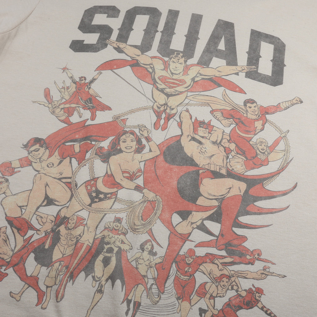 DC Comics Mens - Squad - T-shirt - Sand