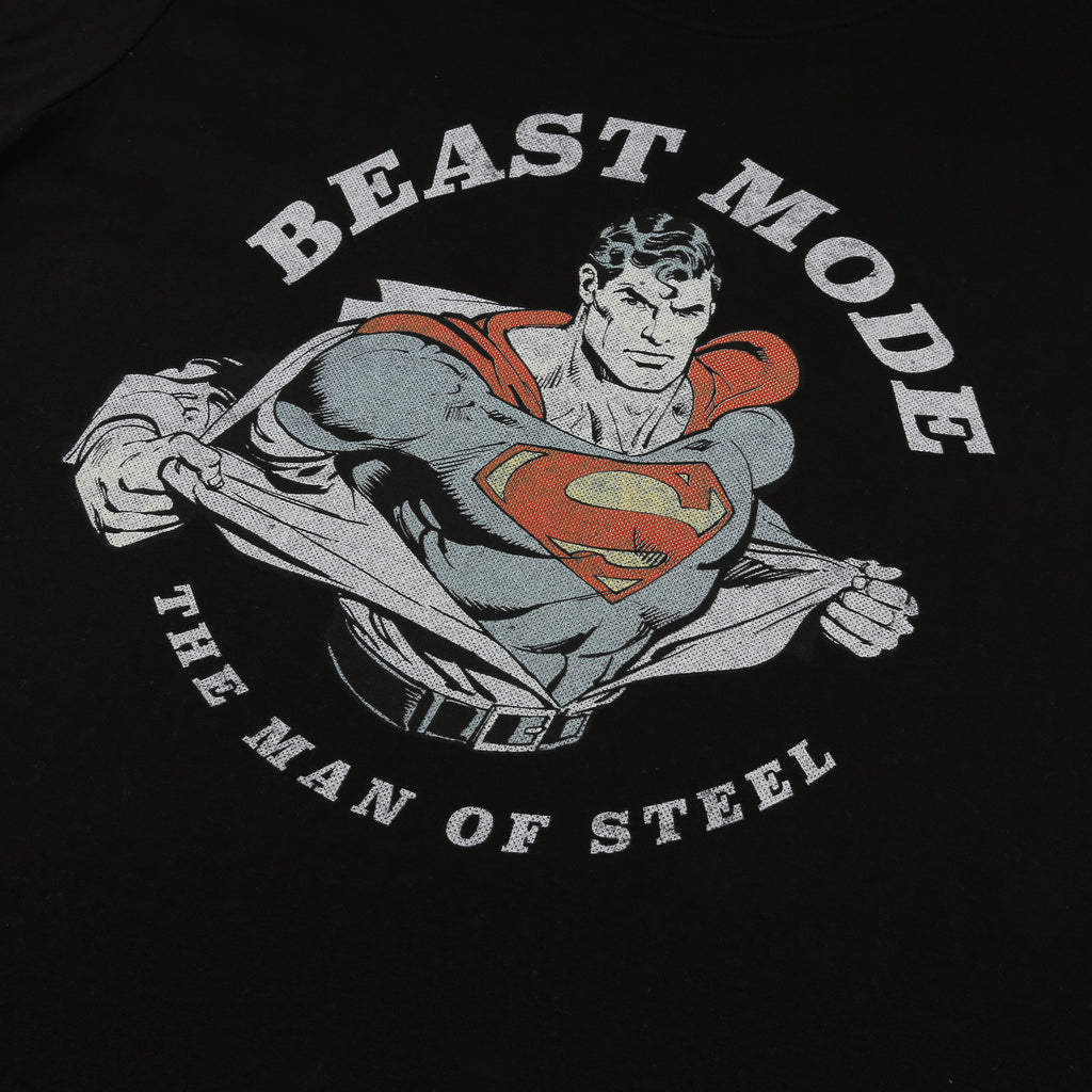 DC Comics Mens - Beast Mode - T-shirt - Black
