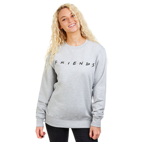 Friends Ladies - Titles - Crew Sweat - Grey Heather