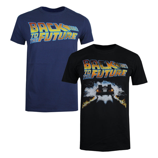 Back to the Future Mens - T-Shirt Pack - Multi