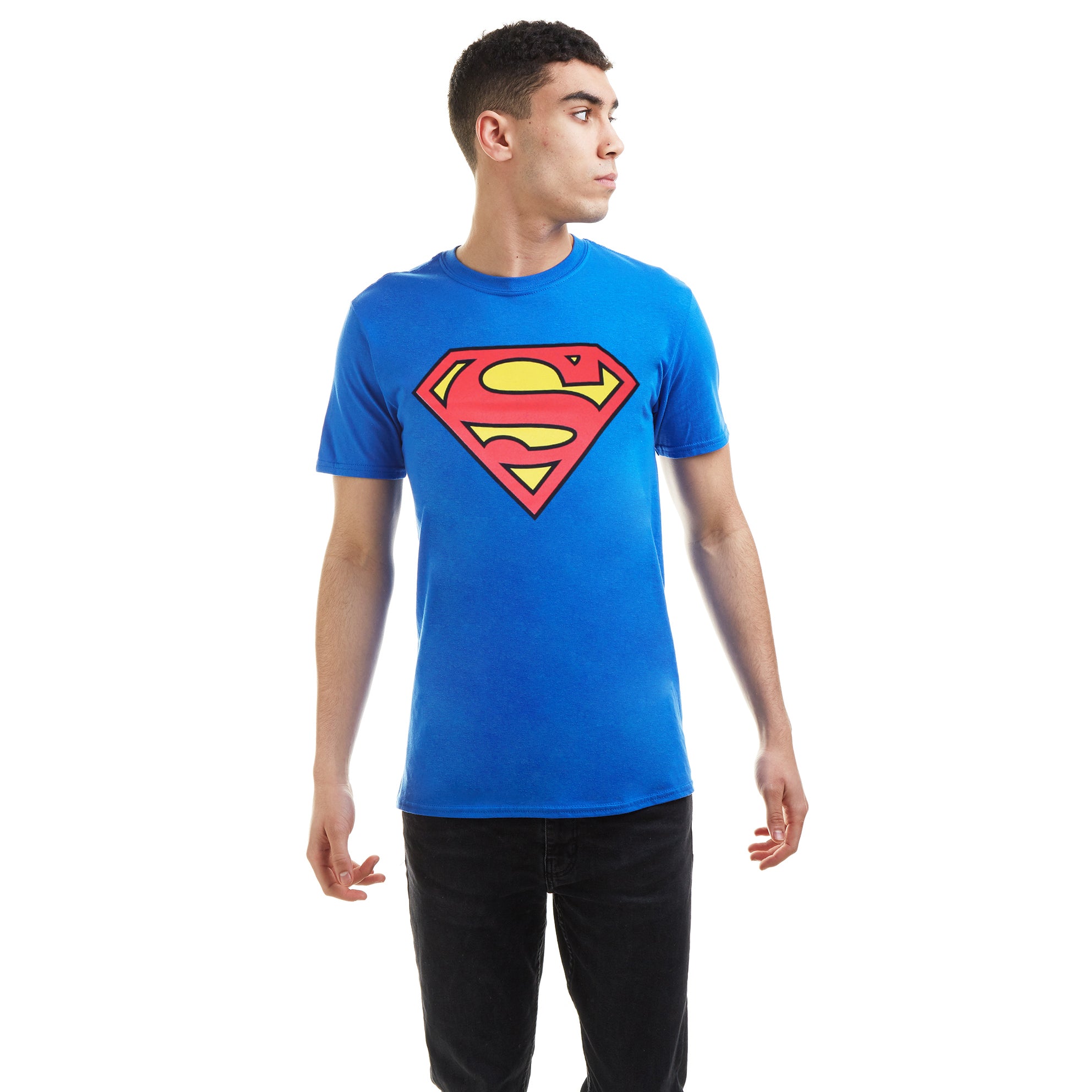 Superman Unisex Original Long Sleeve T-Shirt - Royal