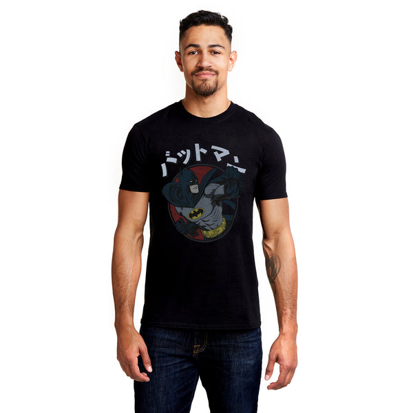DC Comics Mens - Gotham City Japan - T-shirt - Black