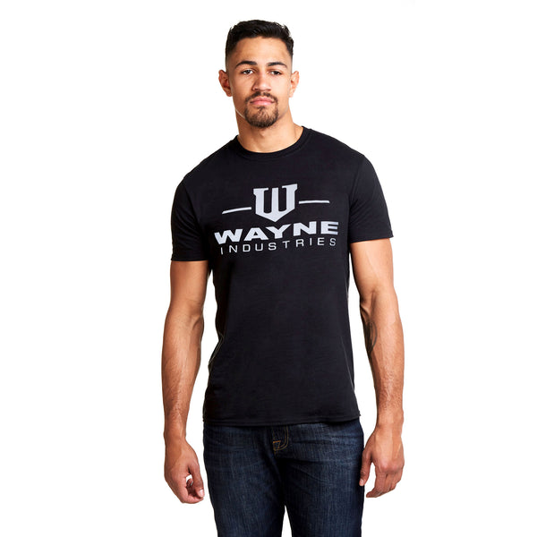 DC Comics Mens - Wayne Industries - T-shirt - Black