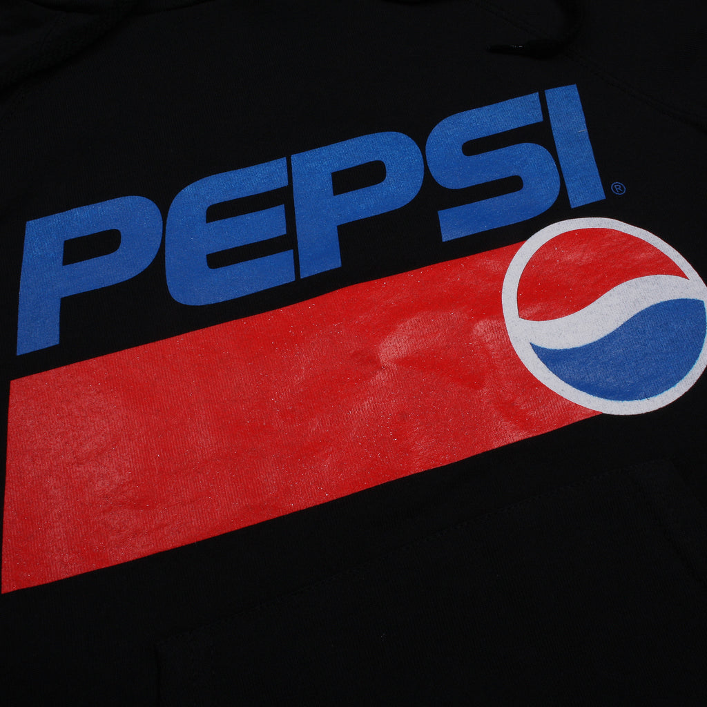 Pepsi Ladies - Pepsi 1991 - Pullover Hood - Black