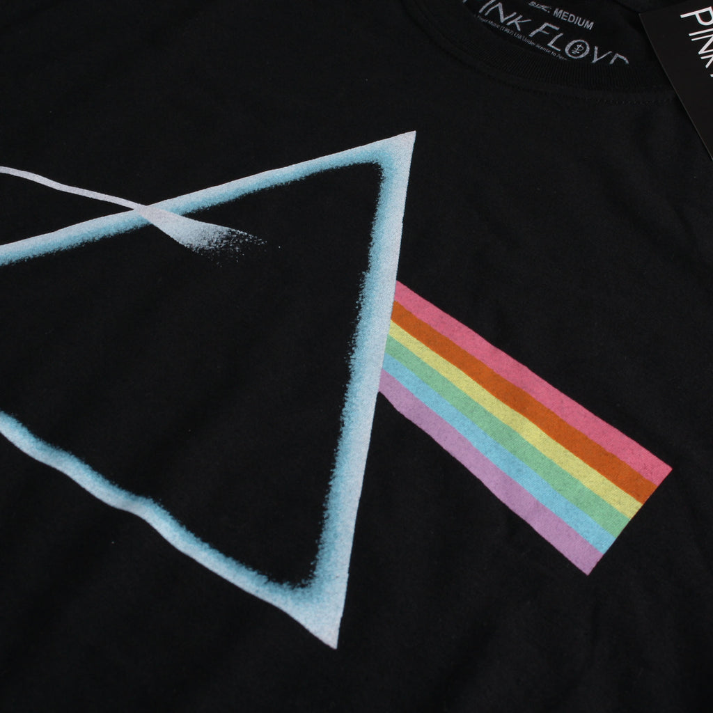 Pink Floyd Ladies - Dark Side Prism - T-shirt - Black - CLEARANCE