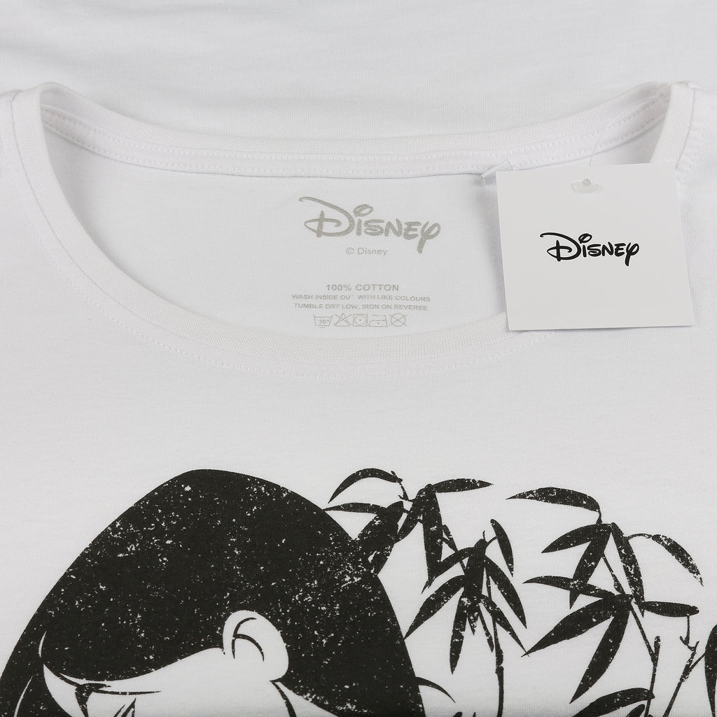 Disney Ladies - Mulan - T-shirt - White