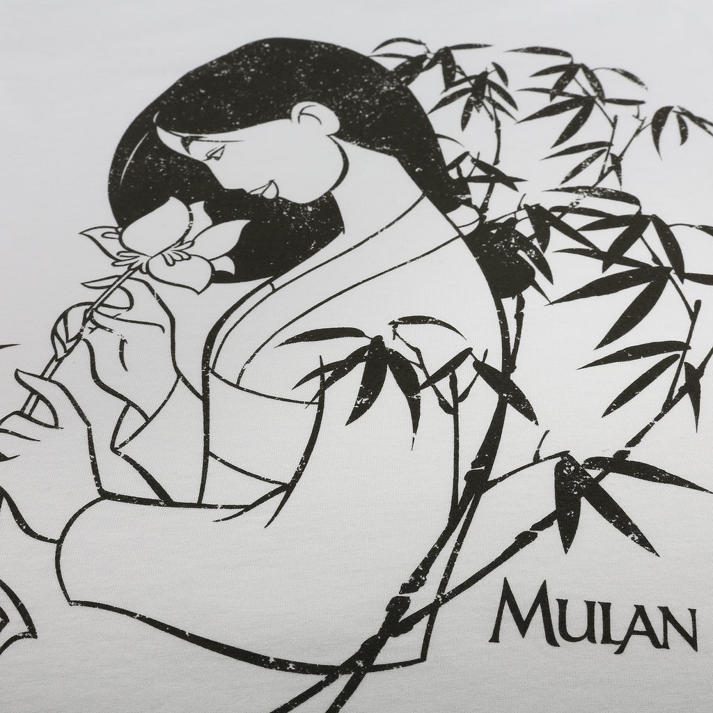 Disney Ladies - Mulan - T-shirt - White