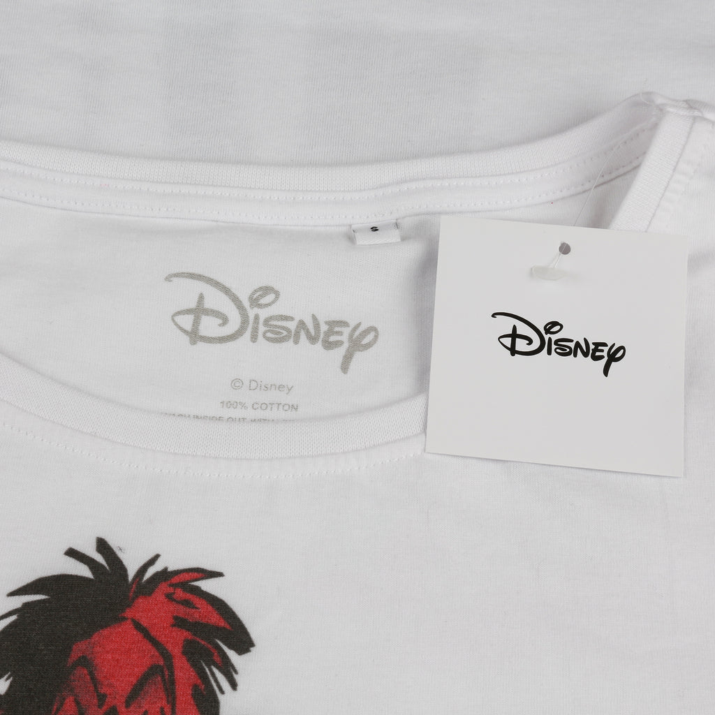 Disney Ladies - Cruella Fashion - T-shirt - White