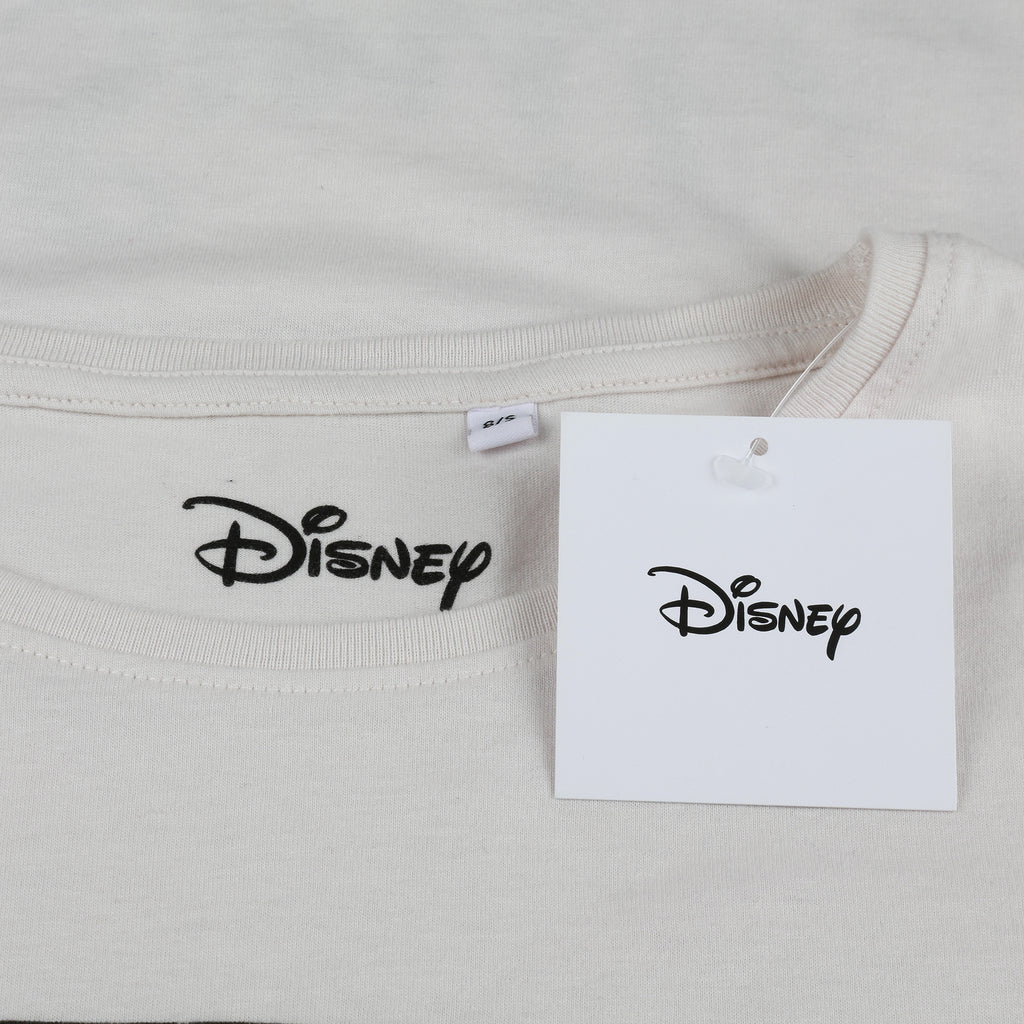 Disney Ladies - Hashtag Smile - T-shirt - Vintage White