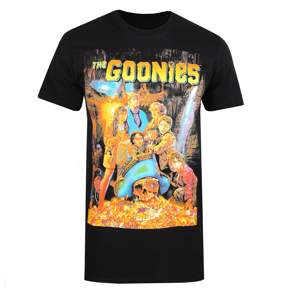 The Goonies Mens - Poster - T-shirt - Black
