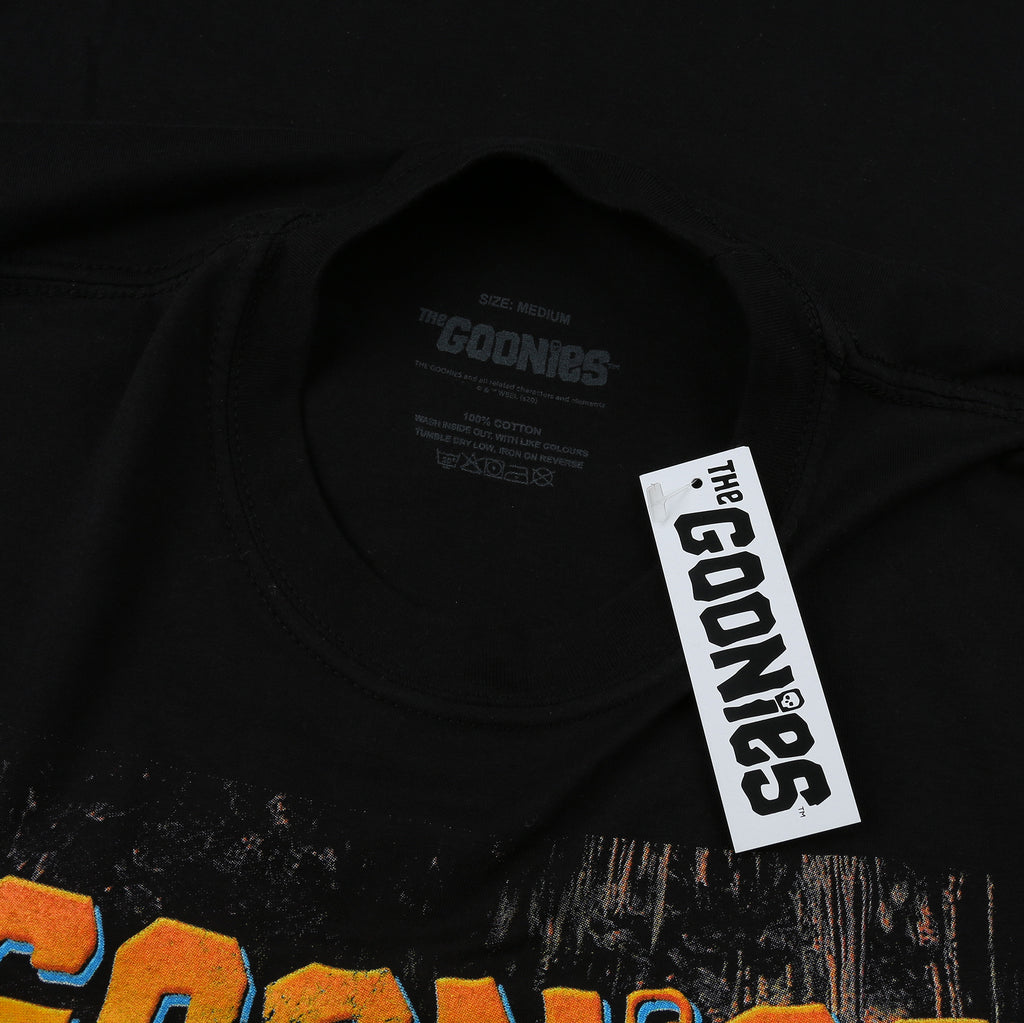 The Goonies Mens - Poster - T-shirt - Black