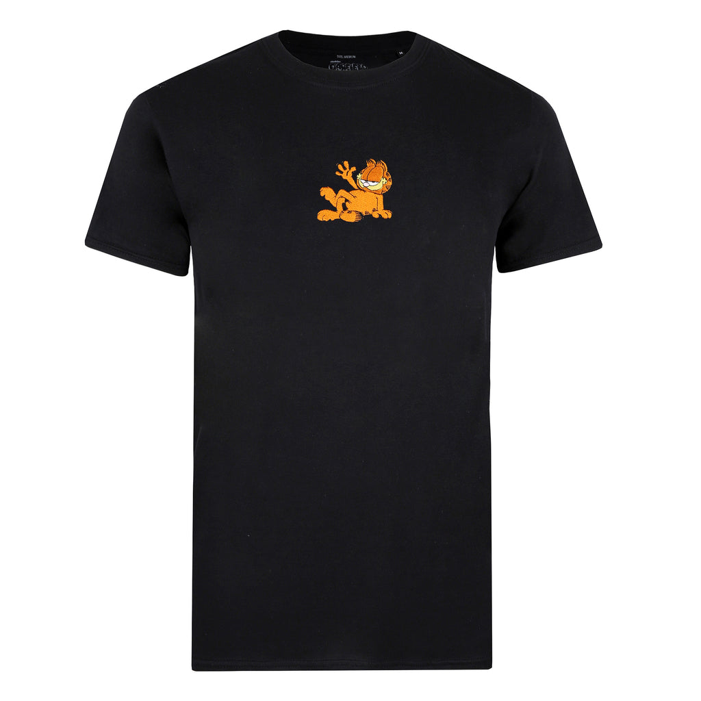 Garfield Mens - Garfield Wave Emb - T-shirt - Black