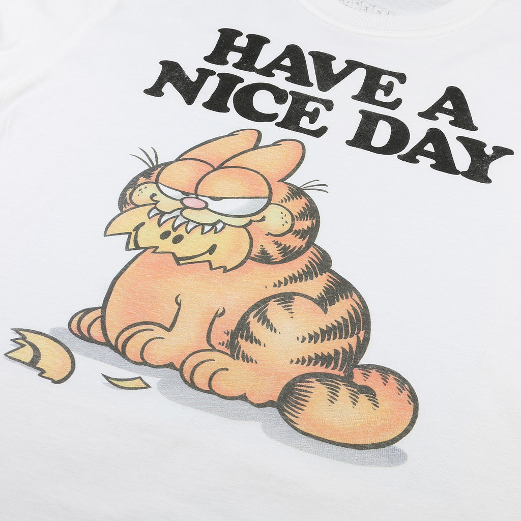 Garfield Mens - Garfield Nice Day - T-shirt - White