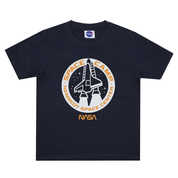 NASA Boys - Space Camp - T-shirt - Navy