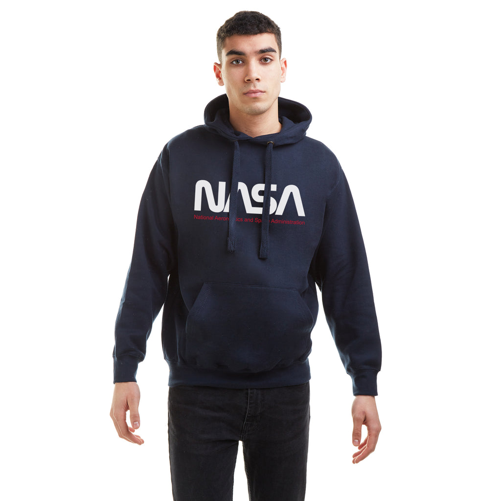 NASA Mens - Insignia - Pullover Hood - Navy