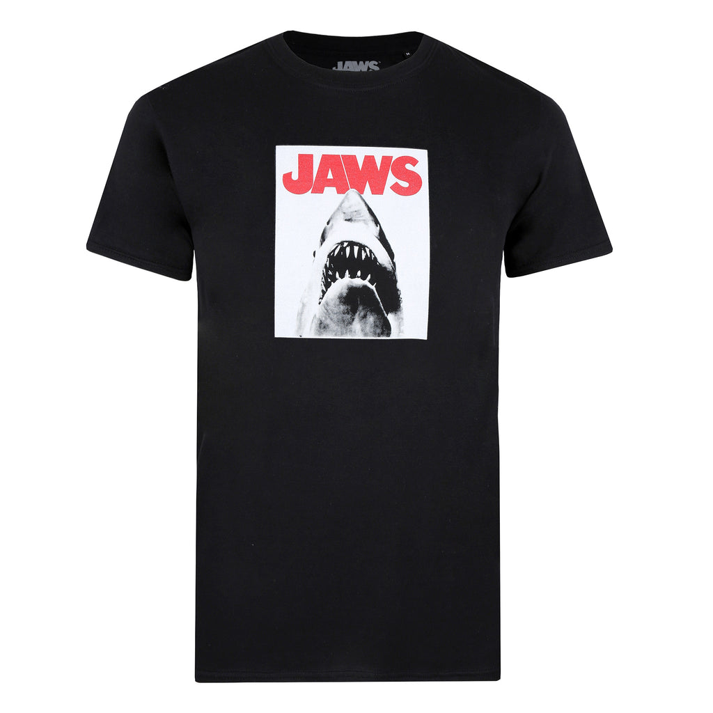 Jaws Mens - Shark - T-shirt - Black