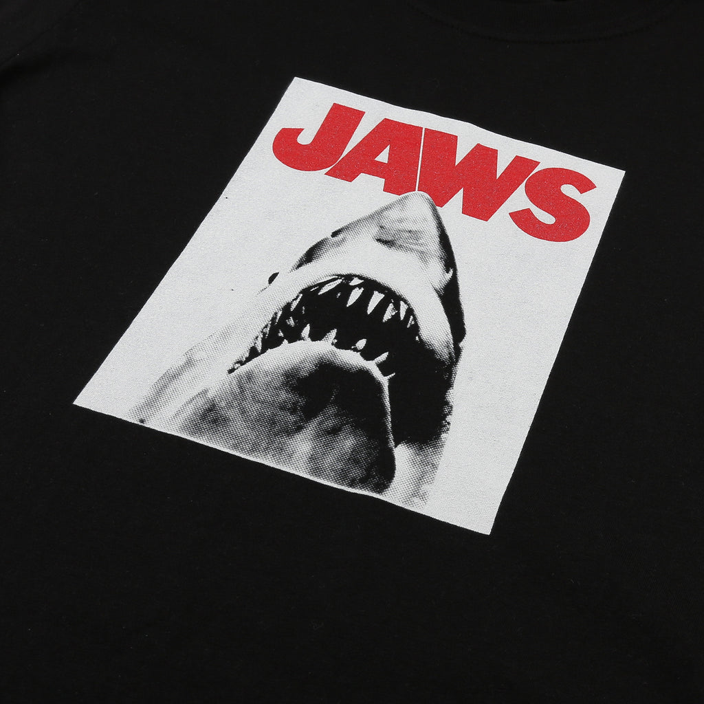 Jaws Mens - Shark - T-shirt - Black