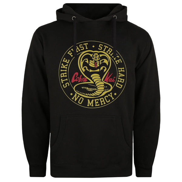 Cobra Kai - Cobra Kai Logo Strike First - Mens Pullover Hoodie